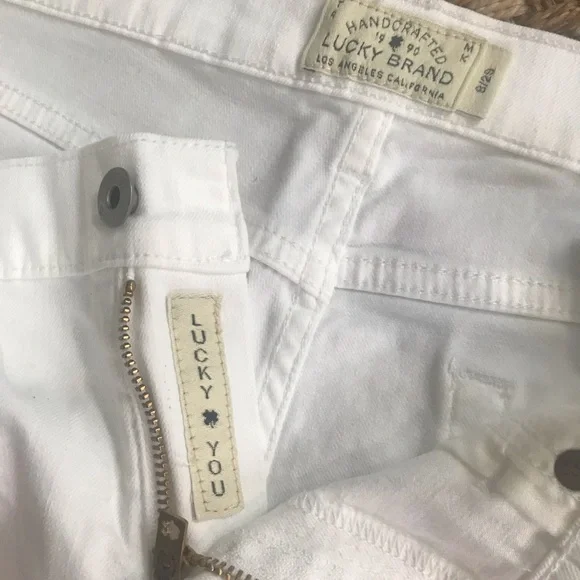 Lucky Brand New With Tags White Women’s Size 29 Bermuda Shorts - Picture 6 of 8
